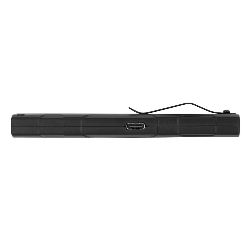 Aluminiowa latarka z magnesem i klipsem USB-C | Zelik - Latarki i lampki z nadrukiem logo | VEBI - zdjęcie 15