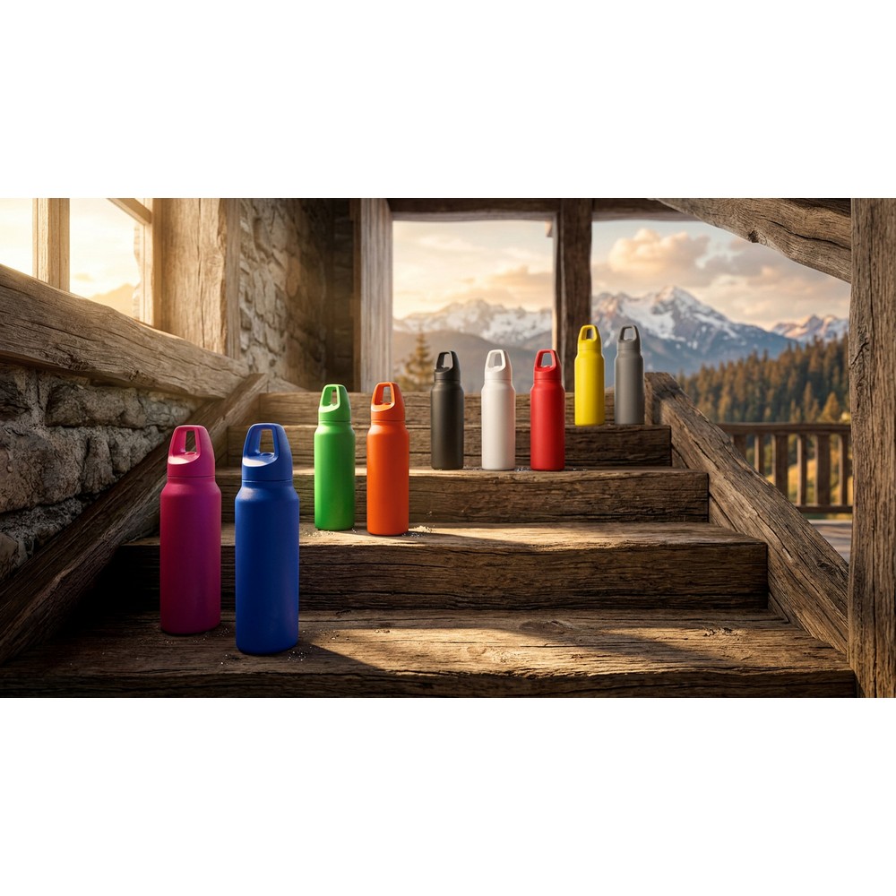 Butelka termiczna Air Gifts Almaide 530 ml – klik i gotowe - Kubki i butelki termiczne z nadrukiem logo | VEBI - zdjęcie 2