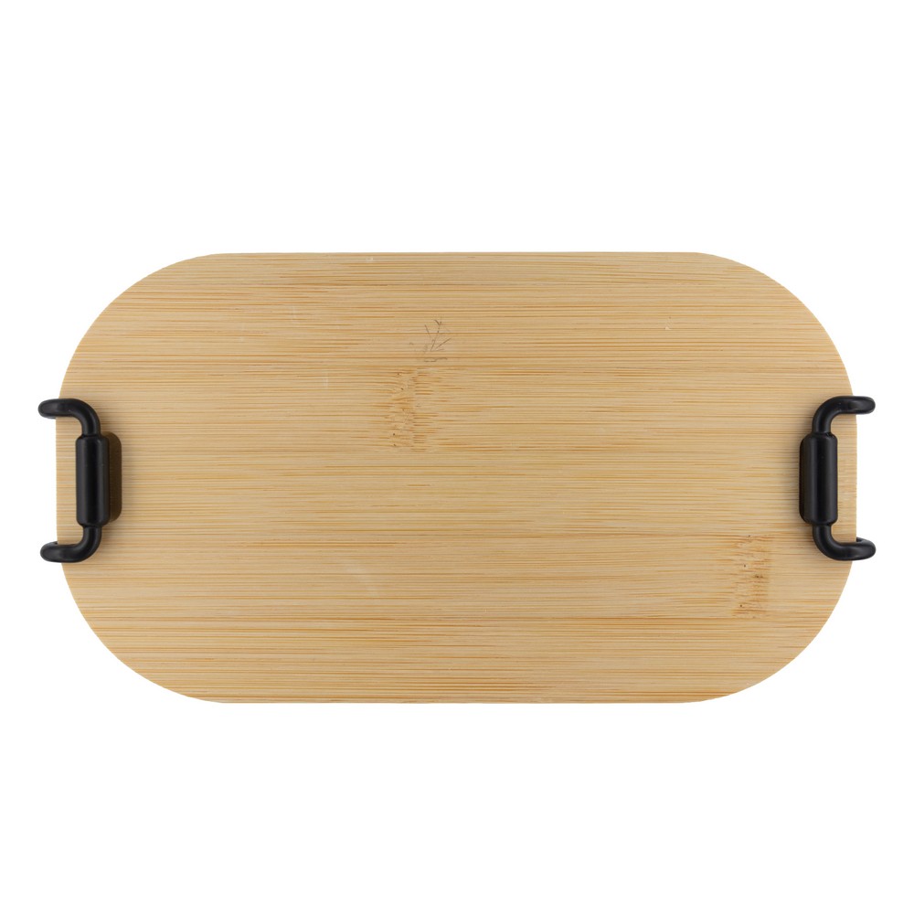 Pudełko śniadaniowe Loes 900ml z bambusowym wieczkiem - zdjęcie 3