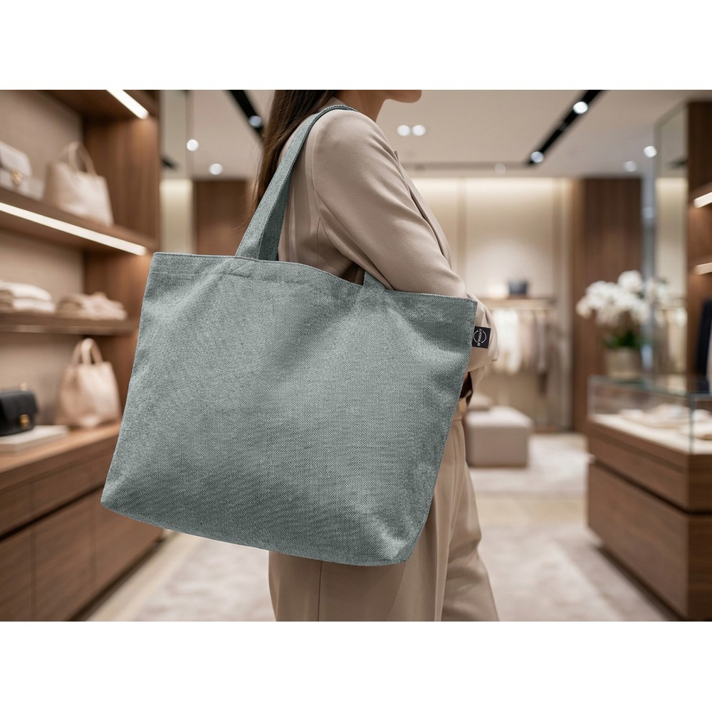 Torba zakupowa B'RIGHT Fairtrade – bawełna i recykling - Torby i koszyki na zakupy z nadrukiem logo | VEBI - zdjęcie 21