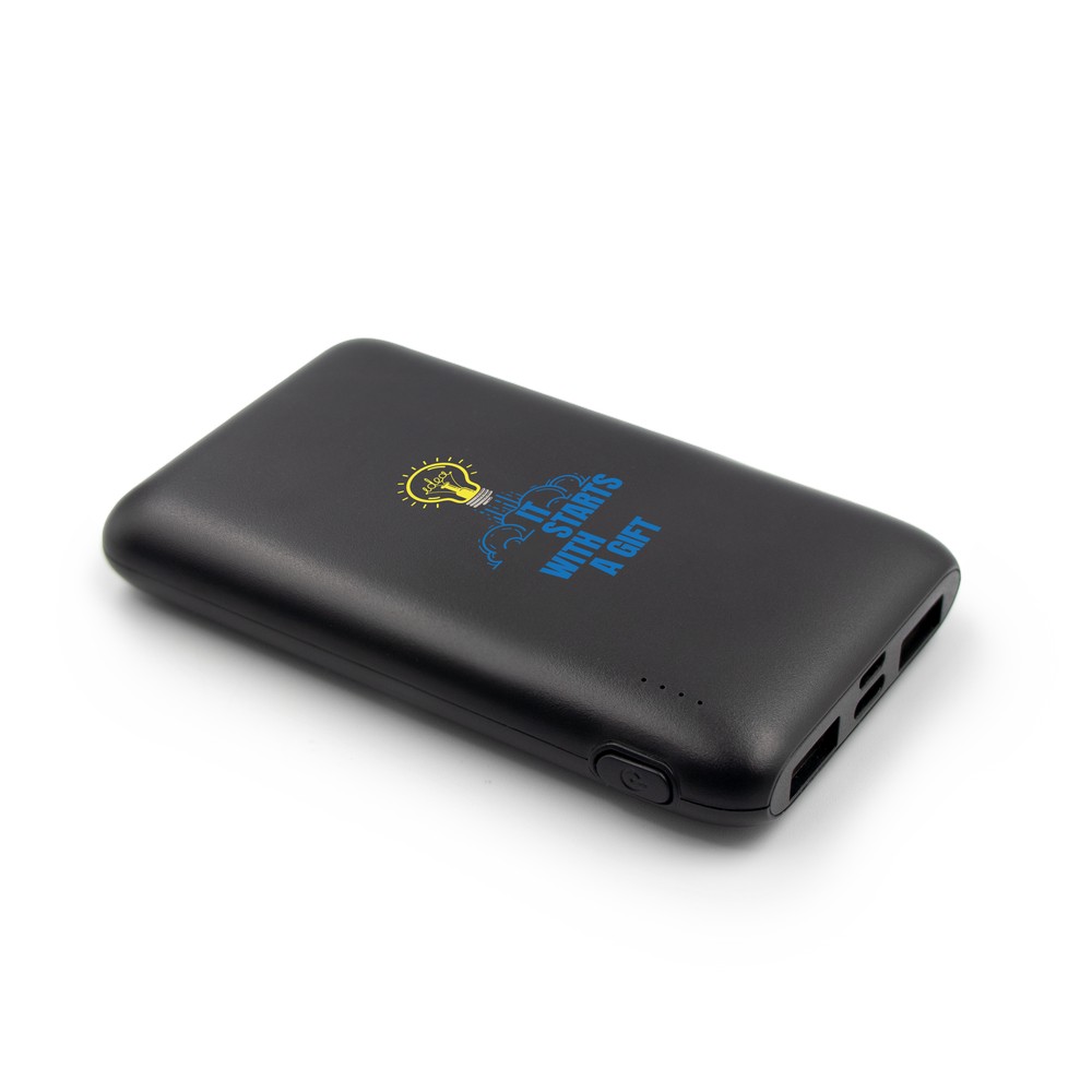 Power bank 5000 mAh | Madreno - Power banki z nadrukiem logo | VEBI - zdjęcie 13