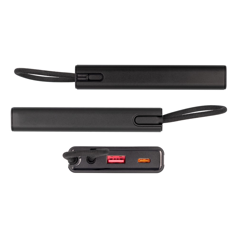 Power bank 10000 mAh Upperlane - Power banki z nadrukiem logo | VEBI - zdjęcie 4