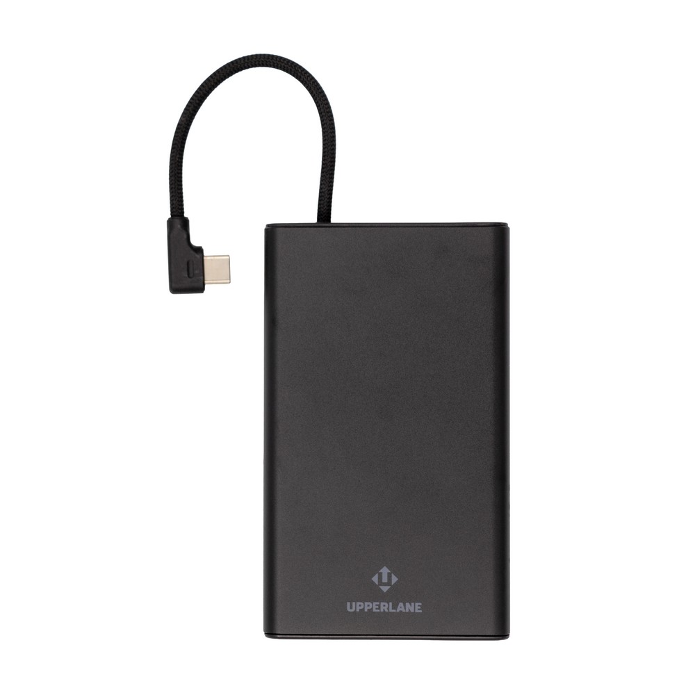 Power bank 10000 mAh Upperlane - Power banki z nadrukiem logo | VEBI - zdjęcie 9