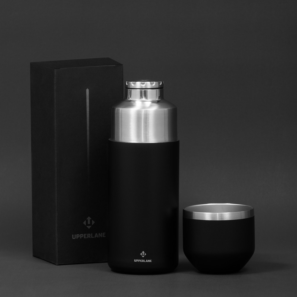 Termos 700 ml Upperlane - Kubki i butelki termiczne z nadrukiem logo | VEBI - zdjęcie 2