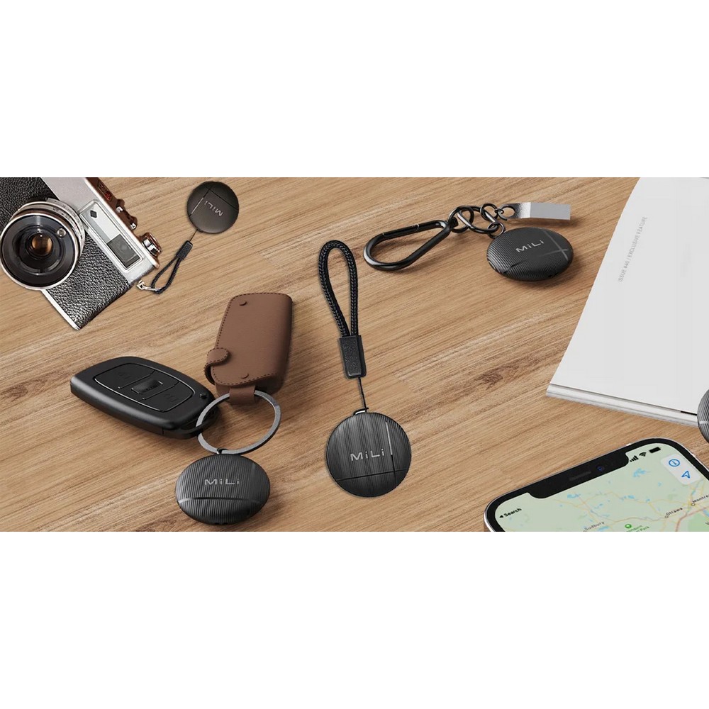 MiLi LiTag DUO – lokalizator kluczy Bluetooth 5.2 - Elektronika z nadrukiem logo | VEBI - zdjęcie 2