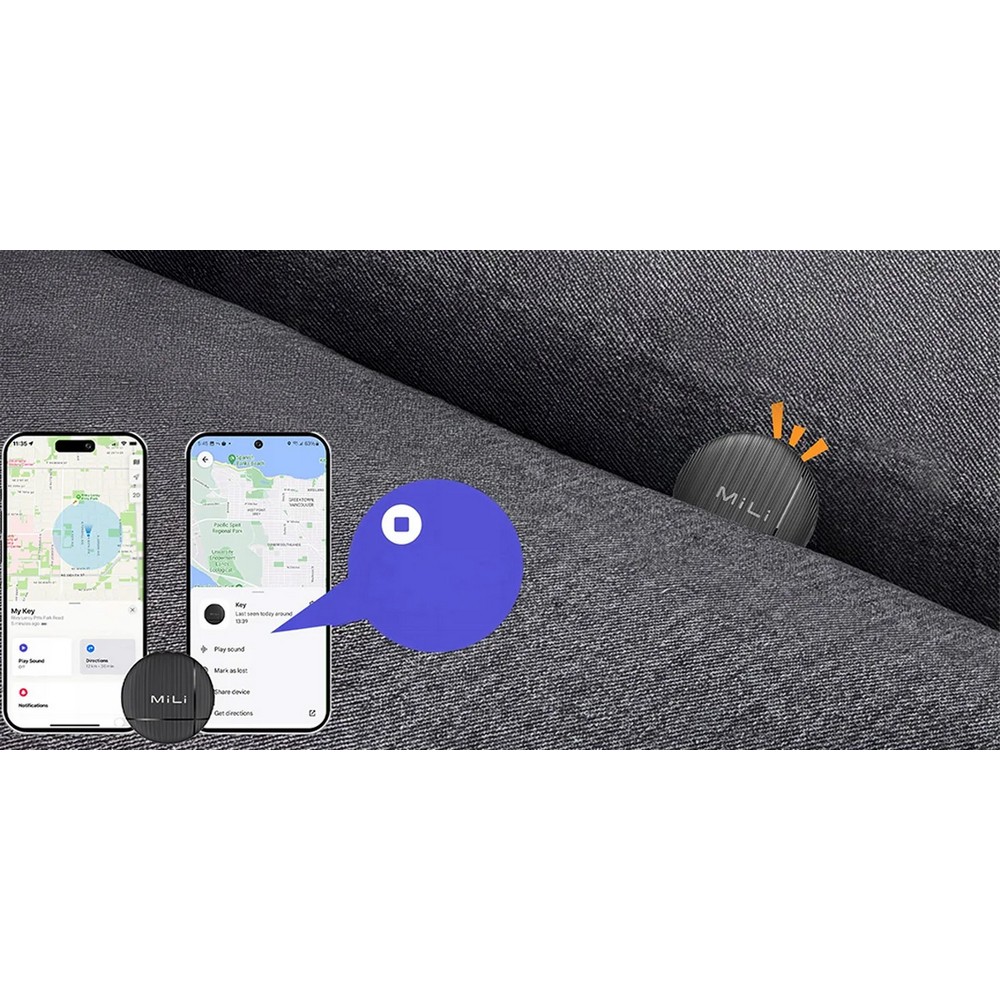 MiLi LiTag DUO – lokalizator kluczy Bluetooth 5.2 - Elektronika z nadrukiem logo | VEBI - zdjęcie 6