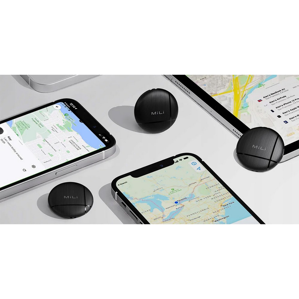 MiLi LiTag DUO – lokalizator kluczy Bluetooth 5.2 - Elektronika z nadrukiem logo | VEBI - zdjęcie 10