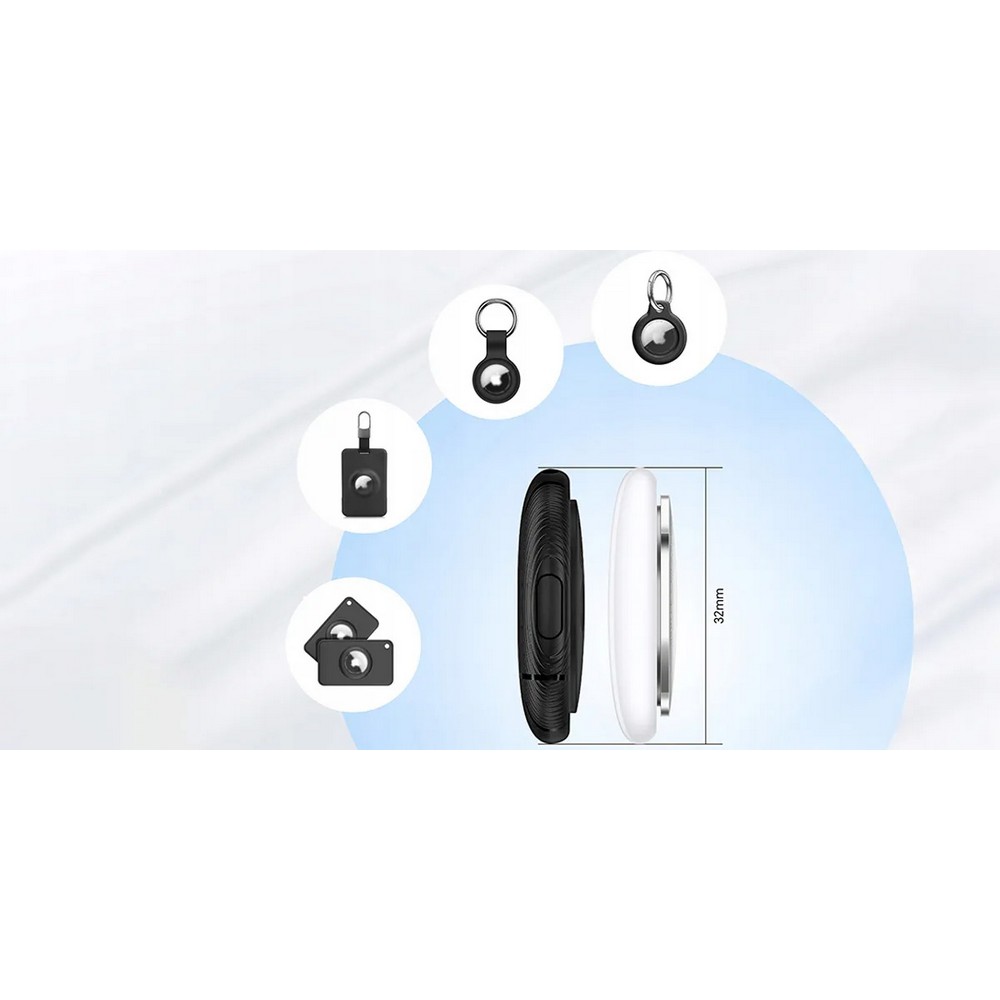 MiLi LiTag DUO – lokalizator kluczy Bluetooth 5.2 - Elektronika z nadrukiem logo | VEBI - zdjęcie 12
