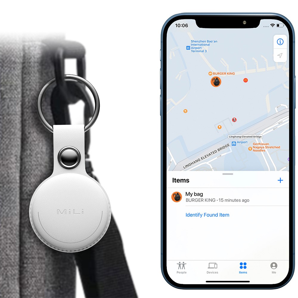 MiLi LiTag DUO – inteligentny lokalizator kluczy z Bluetooth - Elektronika z nadrukiem logo | VEBI - zdjęcie 5