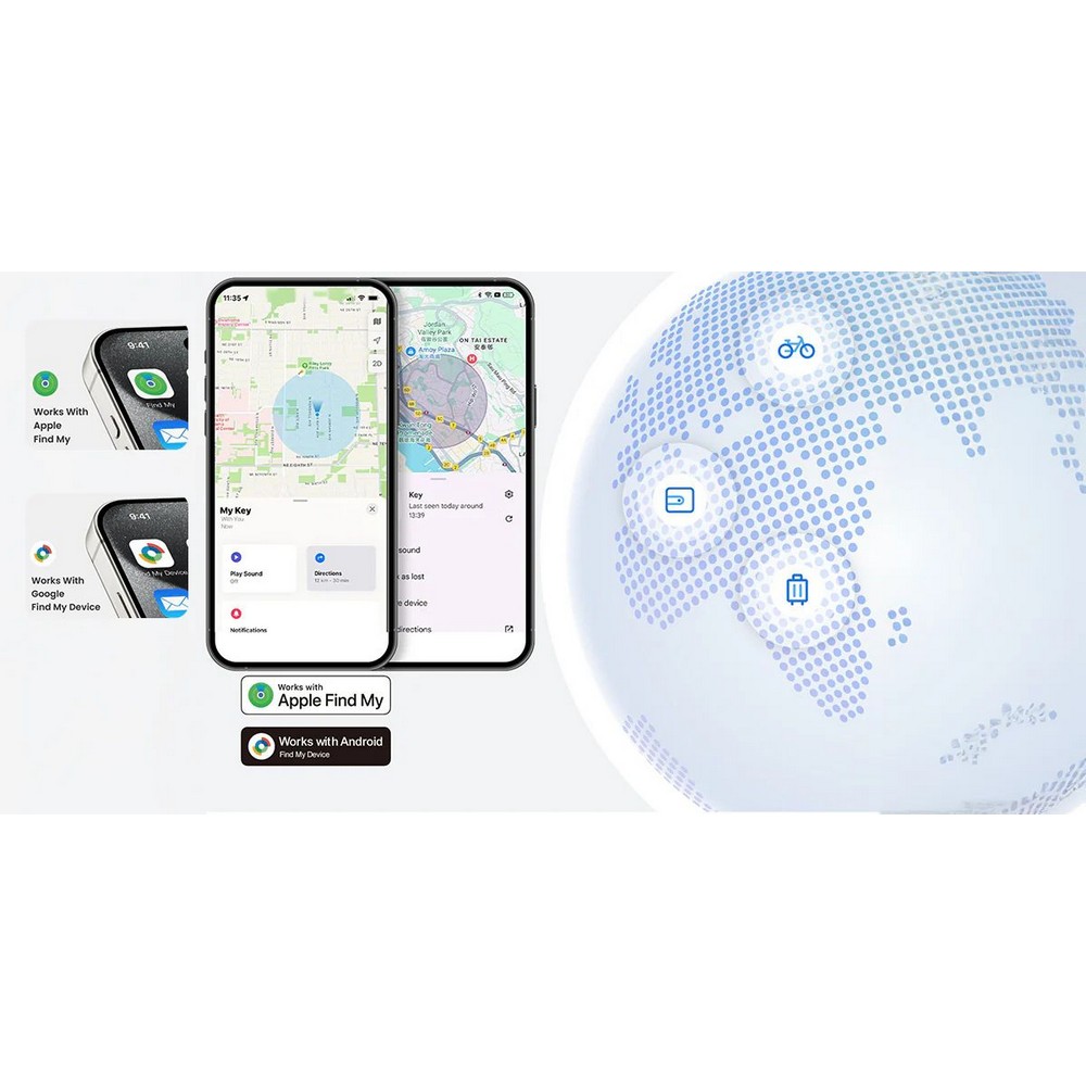 MiLi LiTag DUO – inteligentny lokalizator kluczy z Bluetooth - Elektronika z nadrukiem logo | VEBI - zdjęcie 25