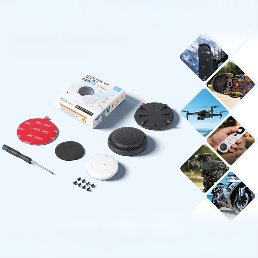 MiLi SkiFinder DUO – lokalizator Bluetooth dla aktywnych - Elektronika z nadrukiem logo | VEBI - zdjęcie 2