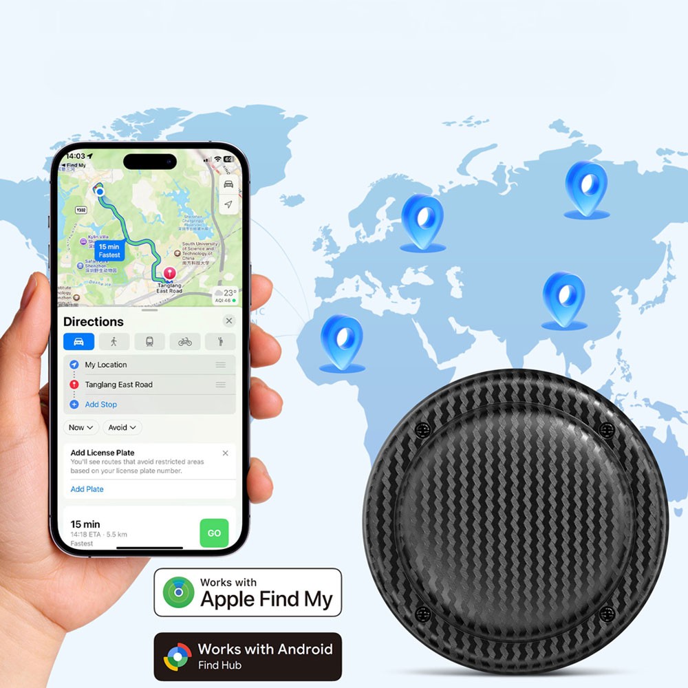 MiLi SkiFinder DUO – lokalizator Bluetooth dla aktywnych - Elektronika z nadrukiem logo | VEBI - zdjęcie 9