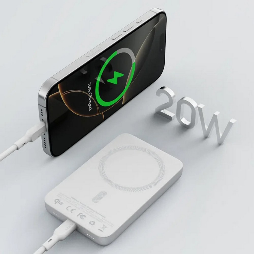 Power bank magnetyczny 10000 mAh Aukey z nadrukiem logo - Power banki z nadrukiem logo | VEBI - zdjęcie 8