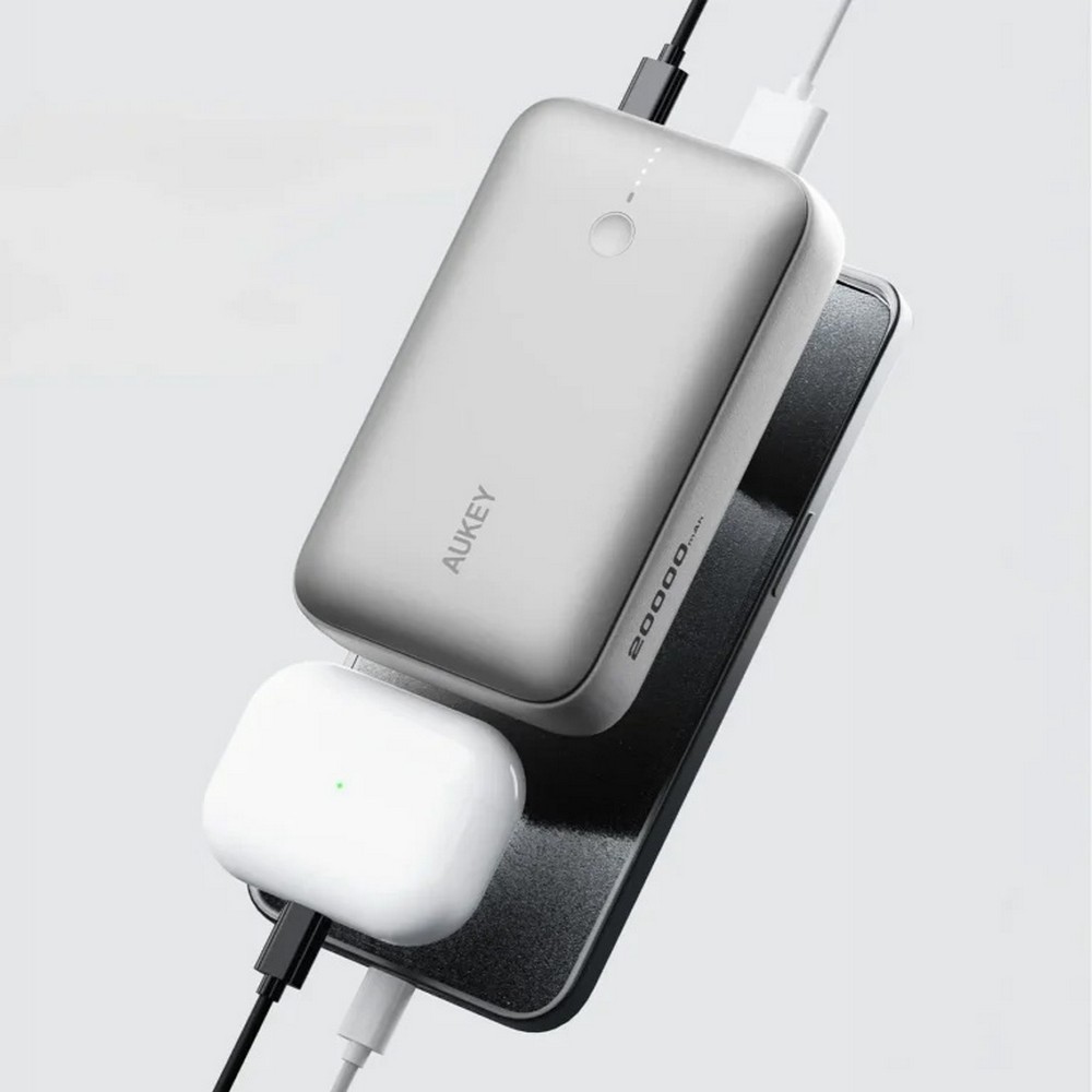 Power bank 20000 mAh Aukey z nadrukiem logo - Power banki z nadrukiem logo | VEBI - zdjęcie 7