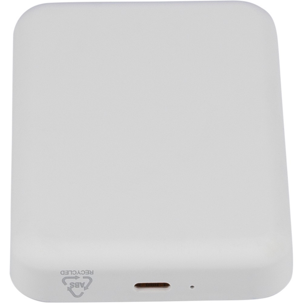 Eco Power Bank 5000 mAh z ładowaniem bezprzewodowym 15W - Power banki z nadrukiem logo | VEBI - zdjęcie 3