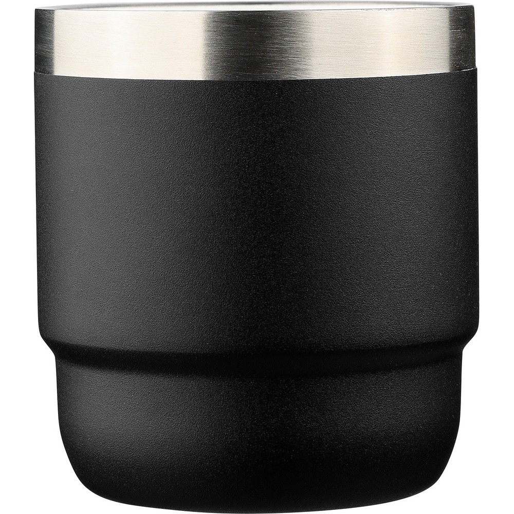 Kubek ze stali recyklingowej 180ml z powłoką ceramiczną - Kubki z nadrukiem logo | VEBI - zdjęcie 8