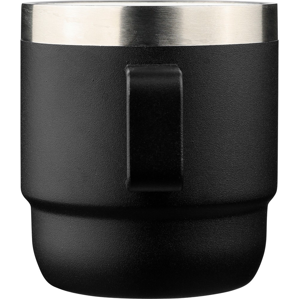 Kubek ze stali recyklingowej 180ml z powłoką ceramiczną - Kubki z nadrukiem logo | VEBI - zdjęcie 9