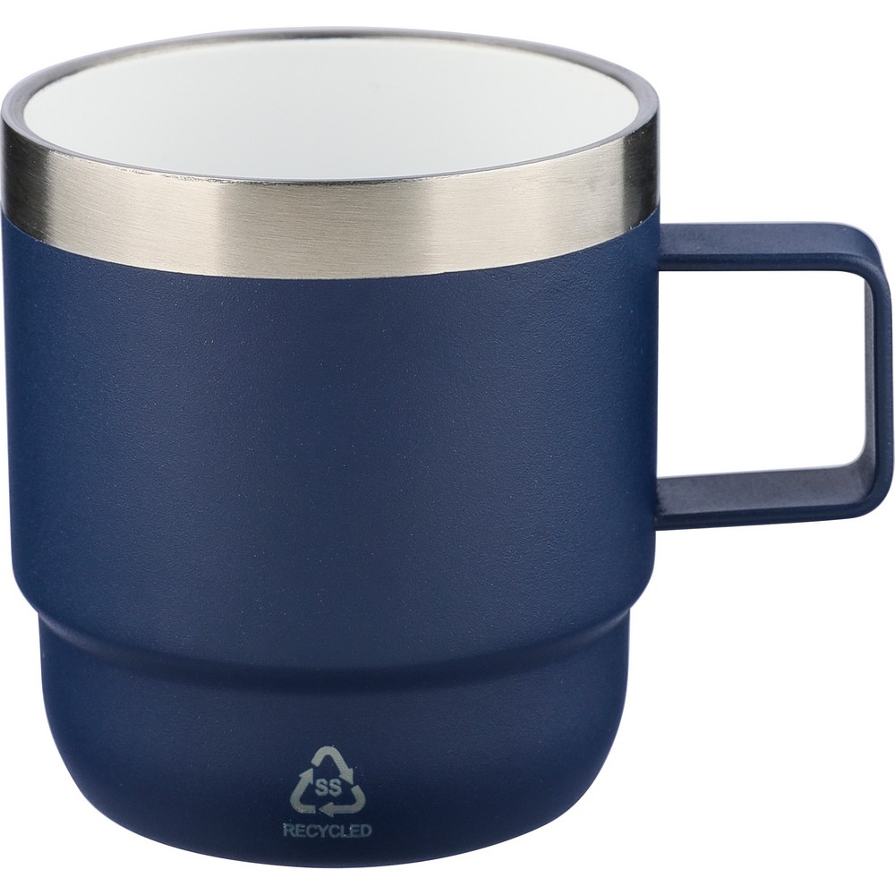 Kubek ze stali recyklingowej 180ml z powłoką ceramiczną - Kubki z nadrukiem logo | VEBI - zdjęcie 10