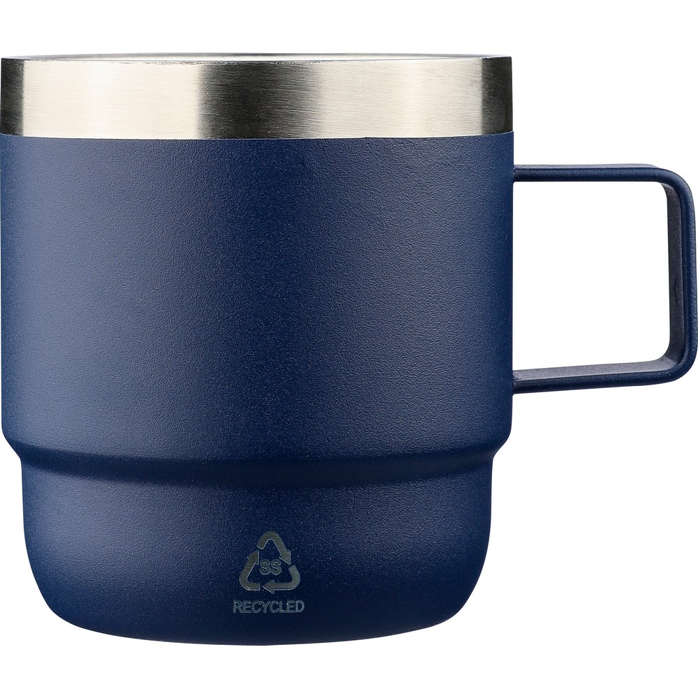 Kubek ze stali recyklingowej 180ml z powłoką ceramiczną - Kubki z nadrukiem logo | VEBI - zdjęcie 20