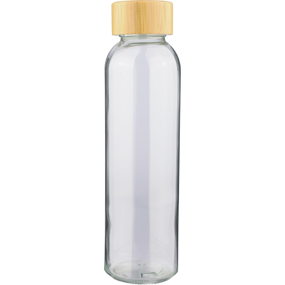 Szklana butelka ECO 500ml z bambusową nakrętką - Kubki z nadrukiem logo | VEBI - zdjęcie 12