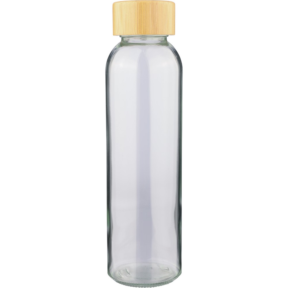 Szklana butelka ECO 500ml z bambusową nakrętką - Kubki z nadrukiem logo | VEBI - zdjęcie 13