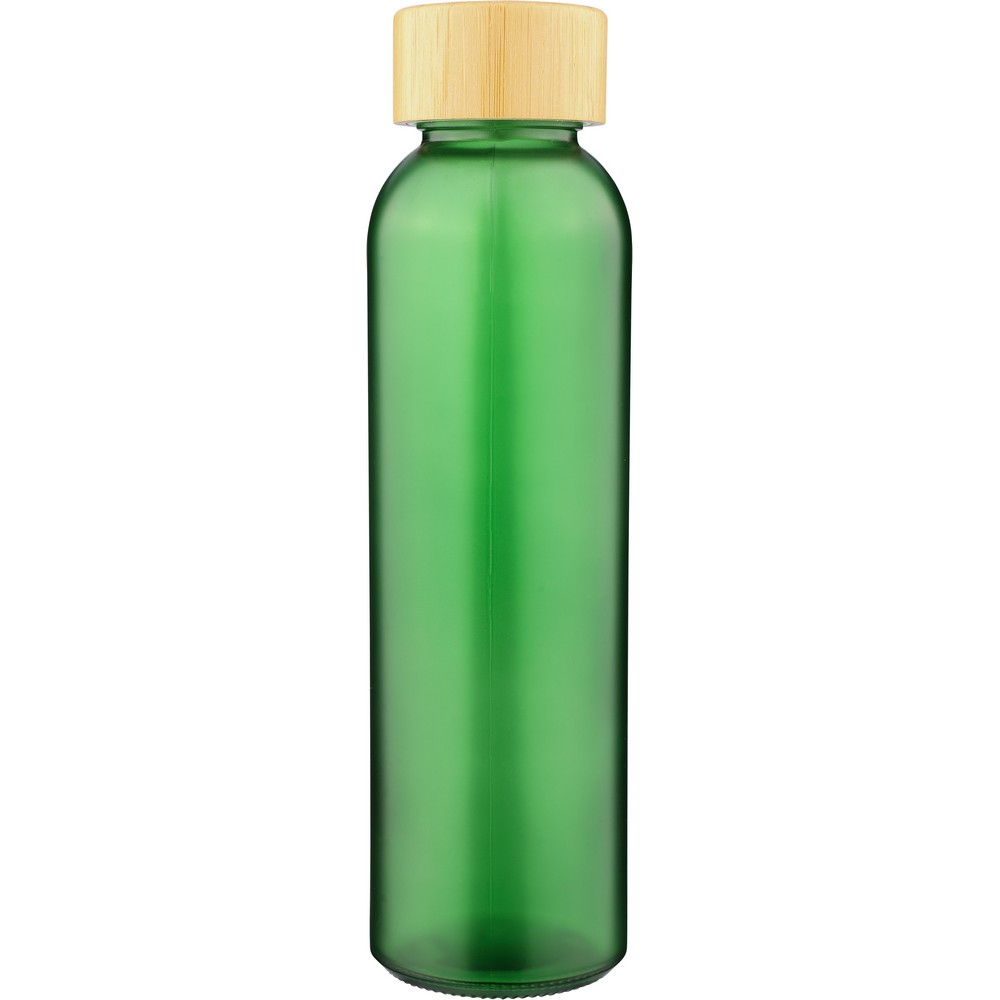 Szklana butelka ECO 500ml z bambusową nakrętką - Kubki z nadrukiem logo | VEBI - zdjęcie 19