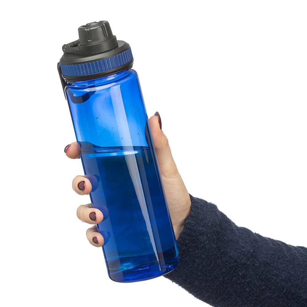 Butelka sportowa RPET 750ml z uchwytem - Butelki i bidony z nadrukiem logo | VEBI - zdjęcie 18