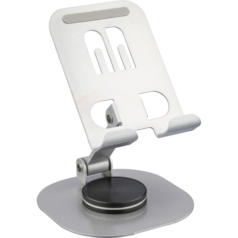Aluminiowy stojak na telefon z obrotem 360°