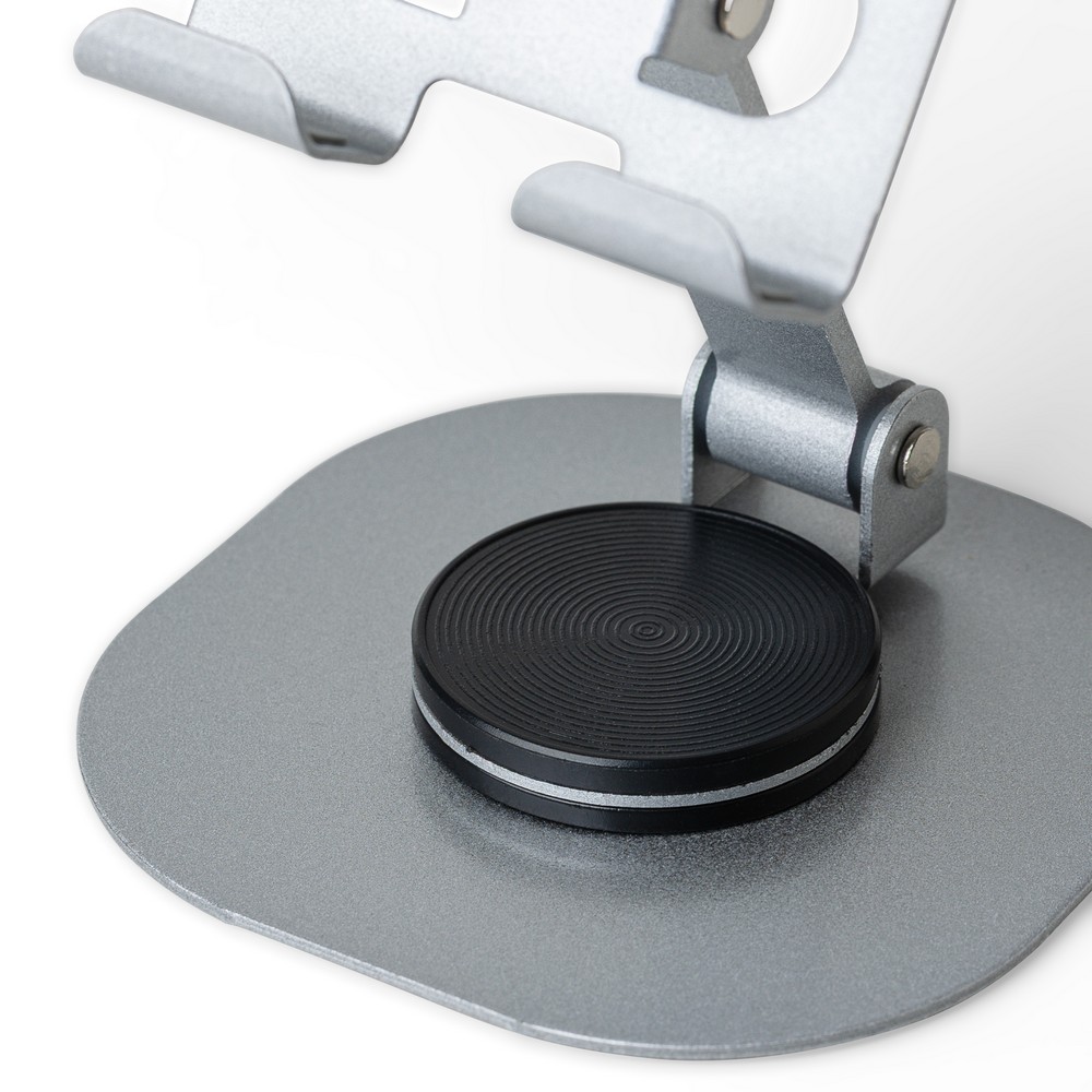 Aluminiowy stojak na telefon z obrotem 360° - Stojaki biurkowe z nadrukiem logo | VEBI - zdjęcie 13