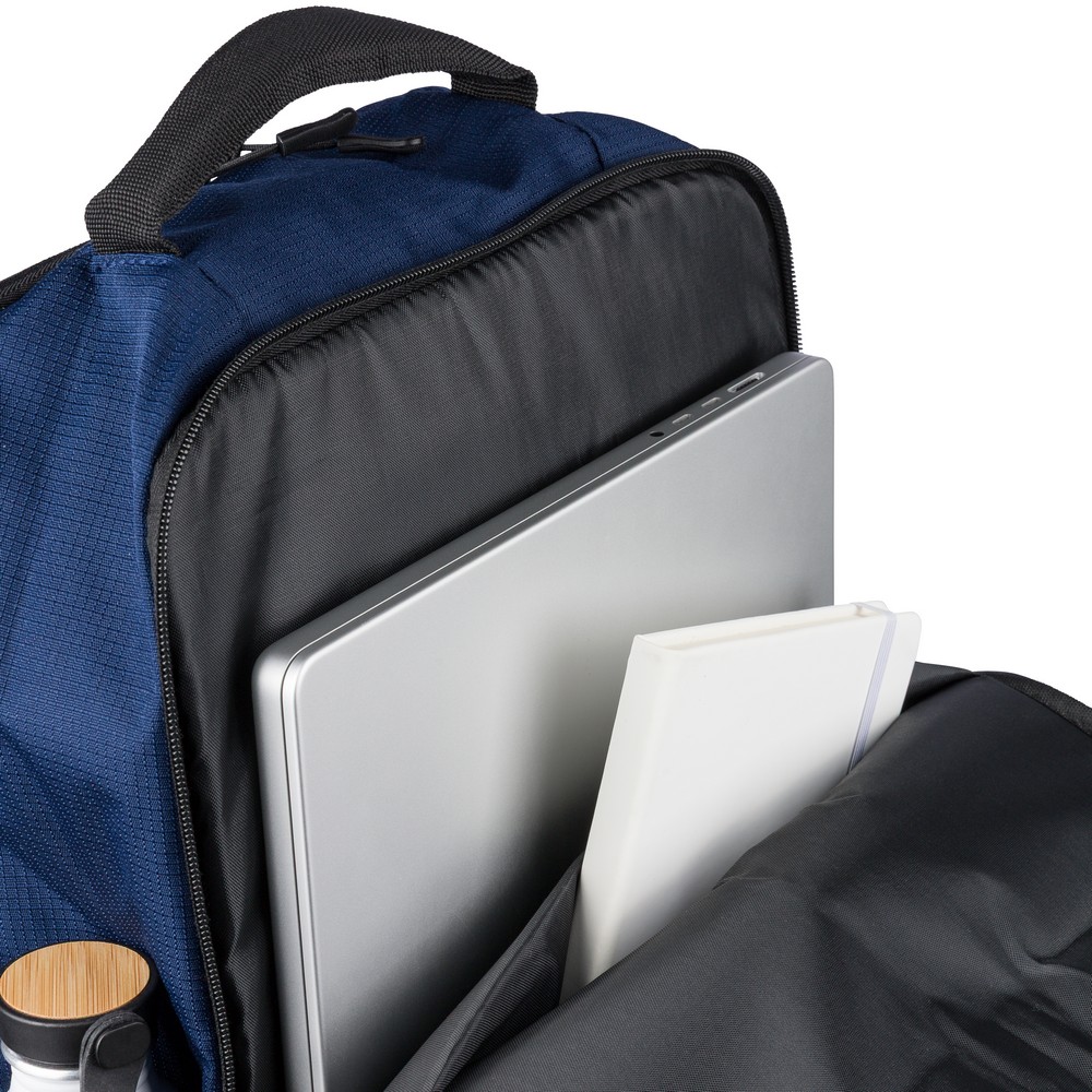 Plecak biznesowy na laptop 15\" z RPET - ekologiczny i funkcjonalny - Plecaki z nadrukiem logo | VEBI - zdjęcie 20