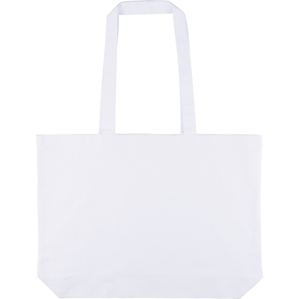 Bawełniana torba na zakupy z długimi uchwytami 16L