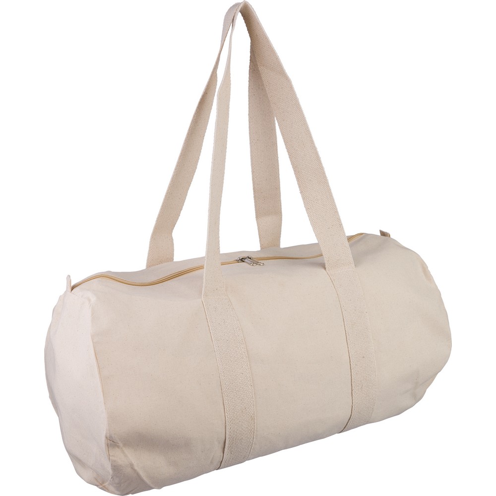 Bawełniana torba podróżna z długimi uchwytami OEKO-TEX