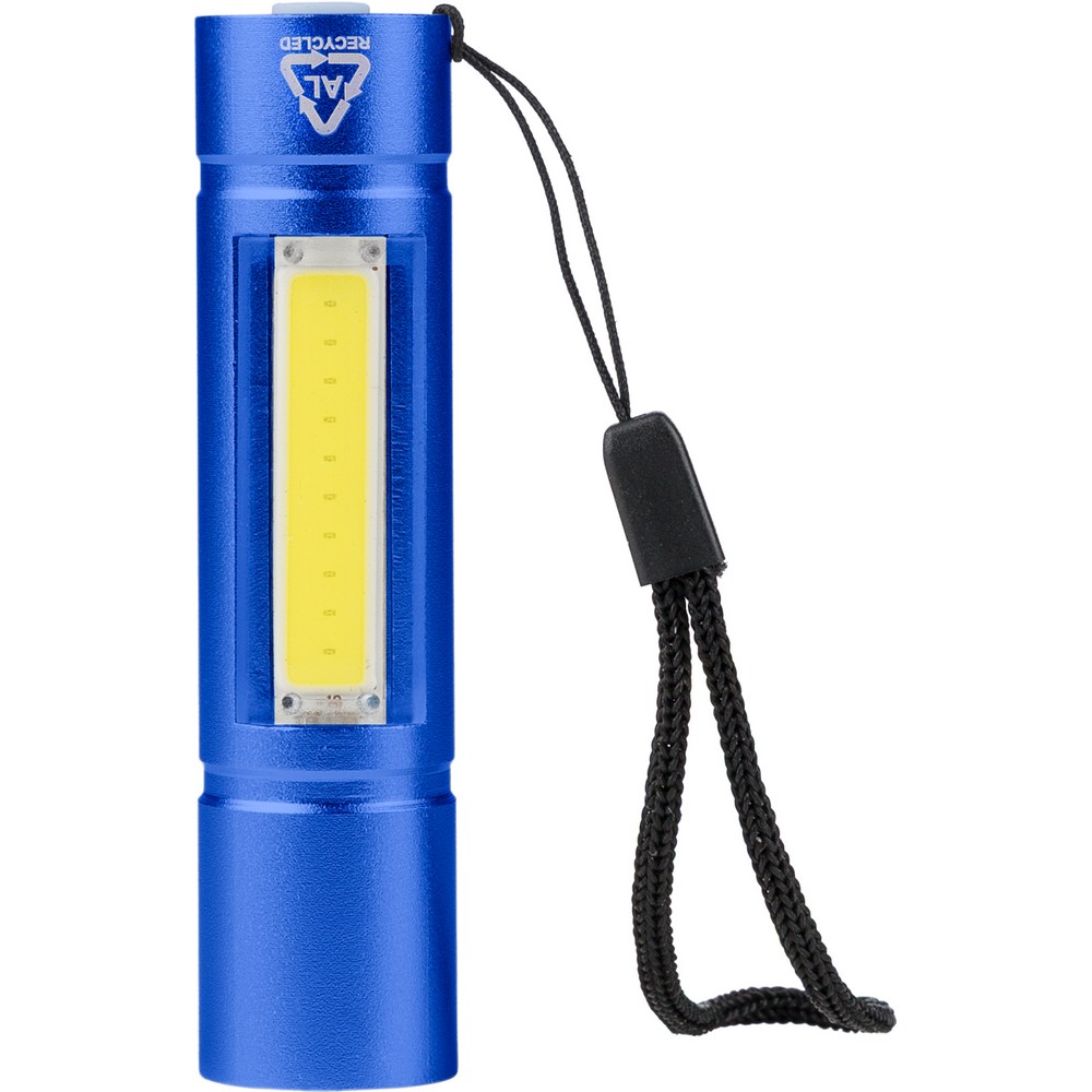 Latarka COB z USB-C - ekologiczna latarka reklamowa 3-tryby - Latarki i lampki z nadrukiem logo | VEBI - zdjęcie 8