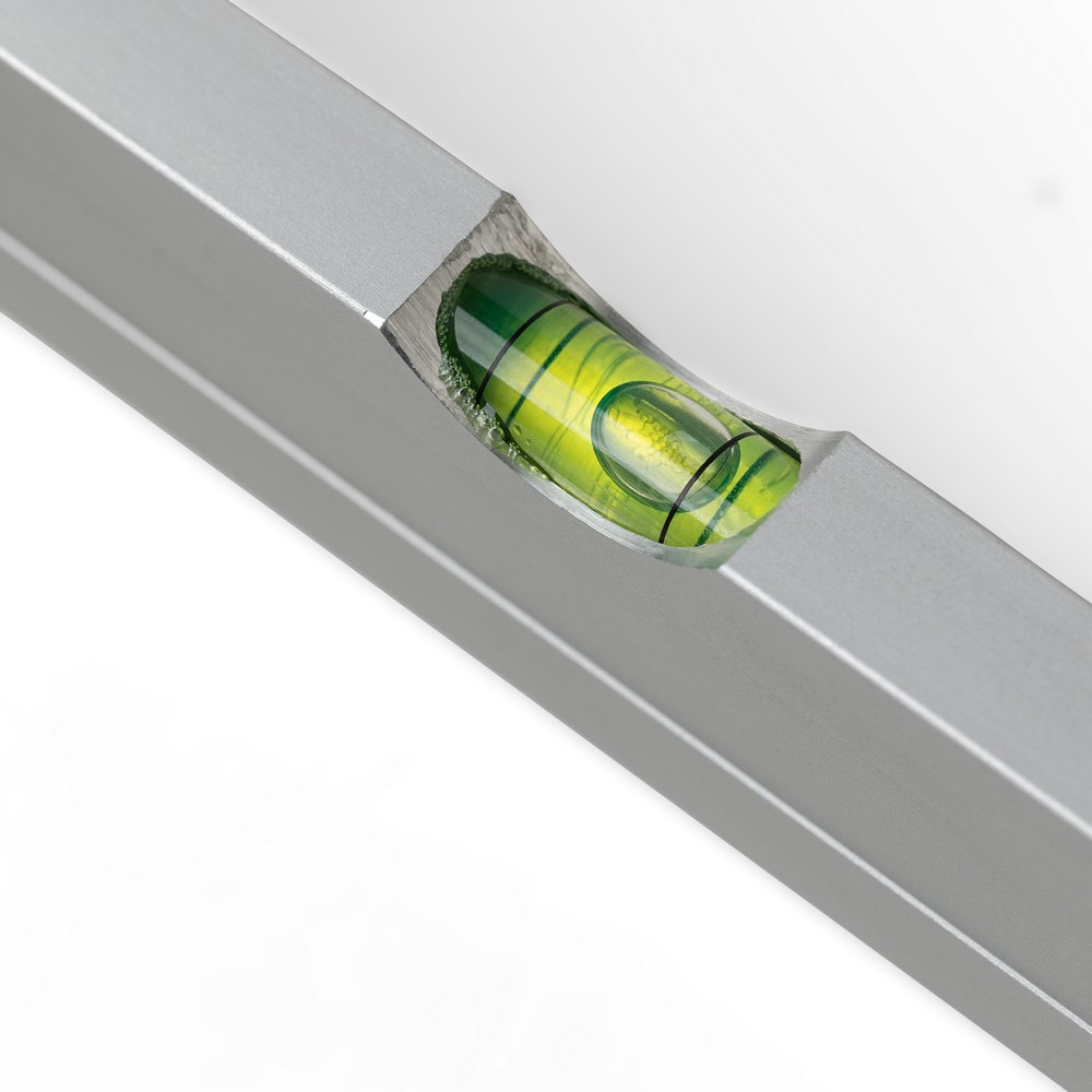 Aluminiowy kątownik z poziomicą 30 cm - gadżet reklamowy - Miarki i taśmy miernicze z nadrukiem logo | VEBI - zdjęcie 8