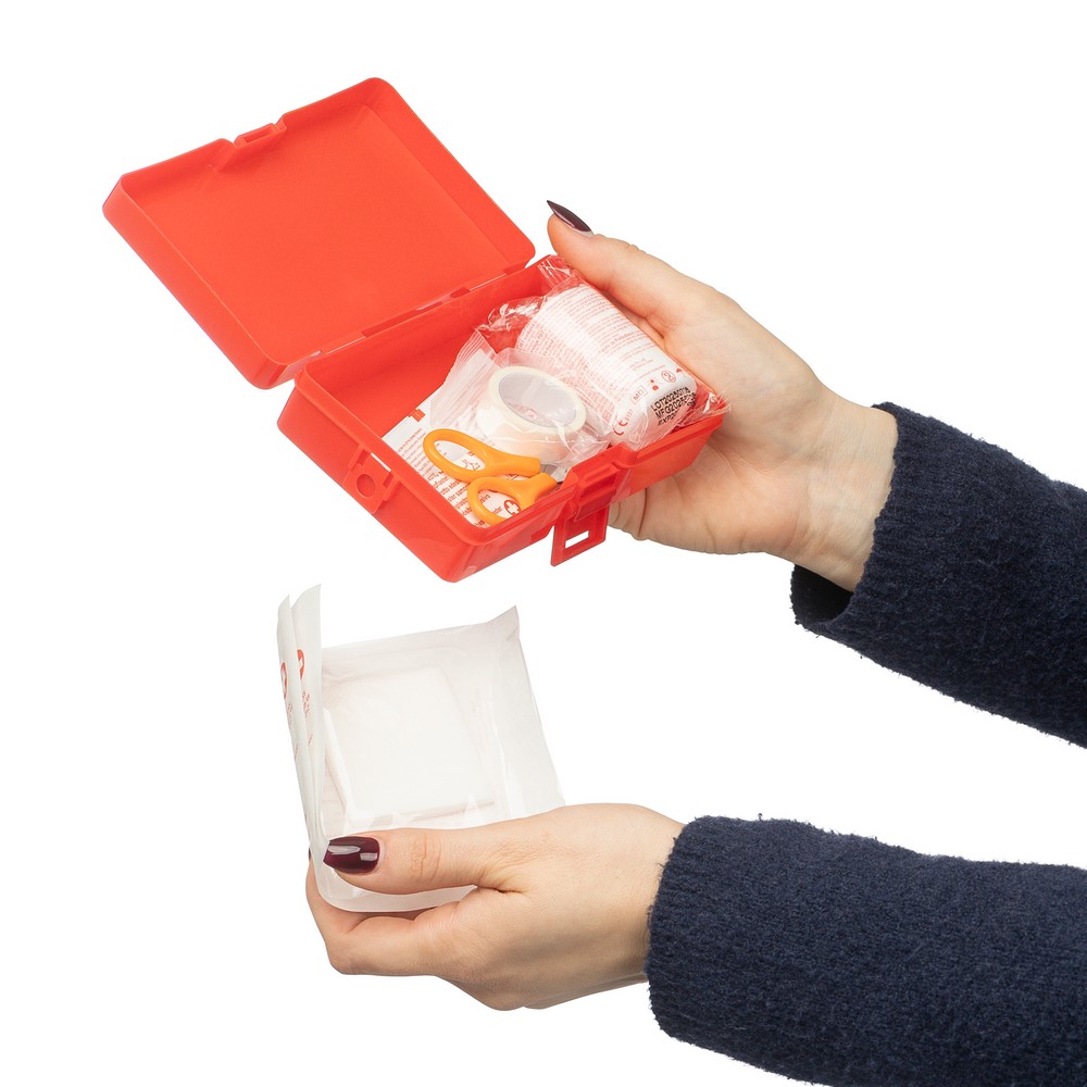 Apteczka firmowa z zestawem pierwszej pomocy - gadżet z logo - zdjęcie 5