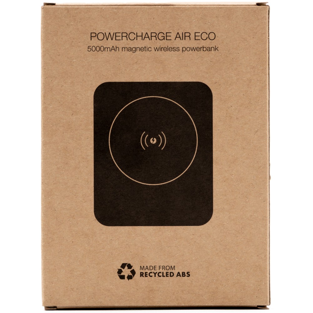 Magnetyczny Power Bank 5000 mAh z Ładowaniem Bezprzewodowym - Power banki z nadrukiem logo | VEBI - zdjęcie 7