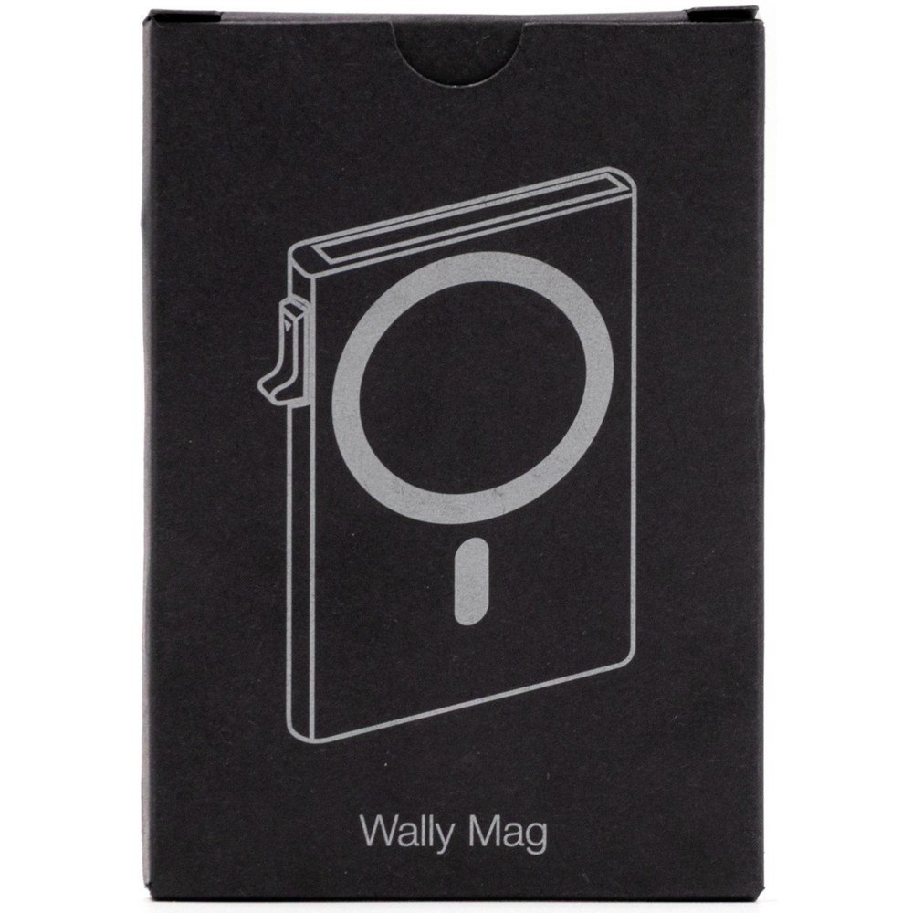 Portfel aluminiowy z RFID i MagSafe - BrandCharger Wally - Etui na karty i wizytówki z nadrukiem logo | VEBI - zdjęcie 8