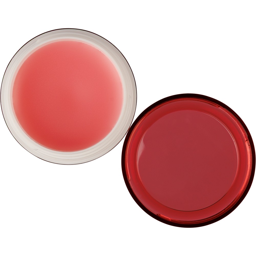 Balsam do ust w kolorowym pojemniku z logo firmy