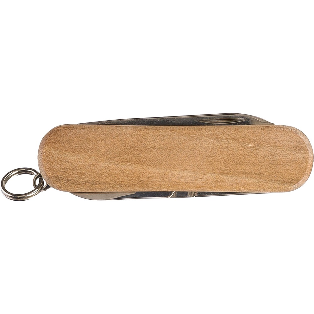 Victorinox Classic SD Wood – scyzoryk z orzechowym uchwytem - Noże i scyzoryki z nadrukiem logo | VEBI - zdjęcie 5