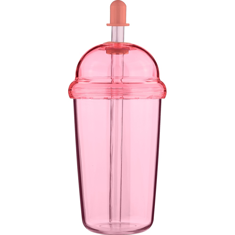 Kubek podróżny ze słomką 500 ml – RPET i silikon - Kubki i butelki termiczne z nadrukiem logo | VEBI - zdjęcie 33