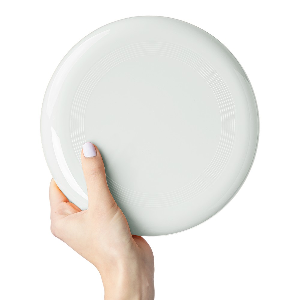 Frisbee z recyklingu – zabawa i ekologia w plenerze - Akcesoria rowerowe z nadrukiem logo | VEBI