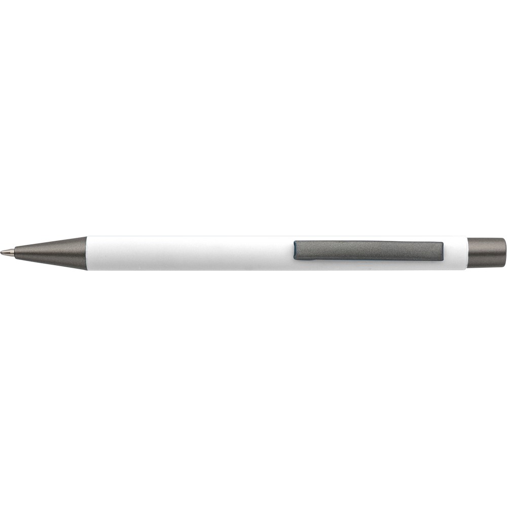 Długopis aluminiowy Mirror z powłoką soft touch - Długopisy metalowe z nadrukiem logo | VEBI - zdjęcie 2