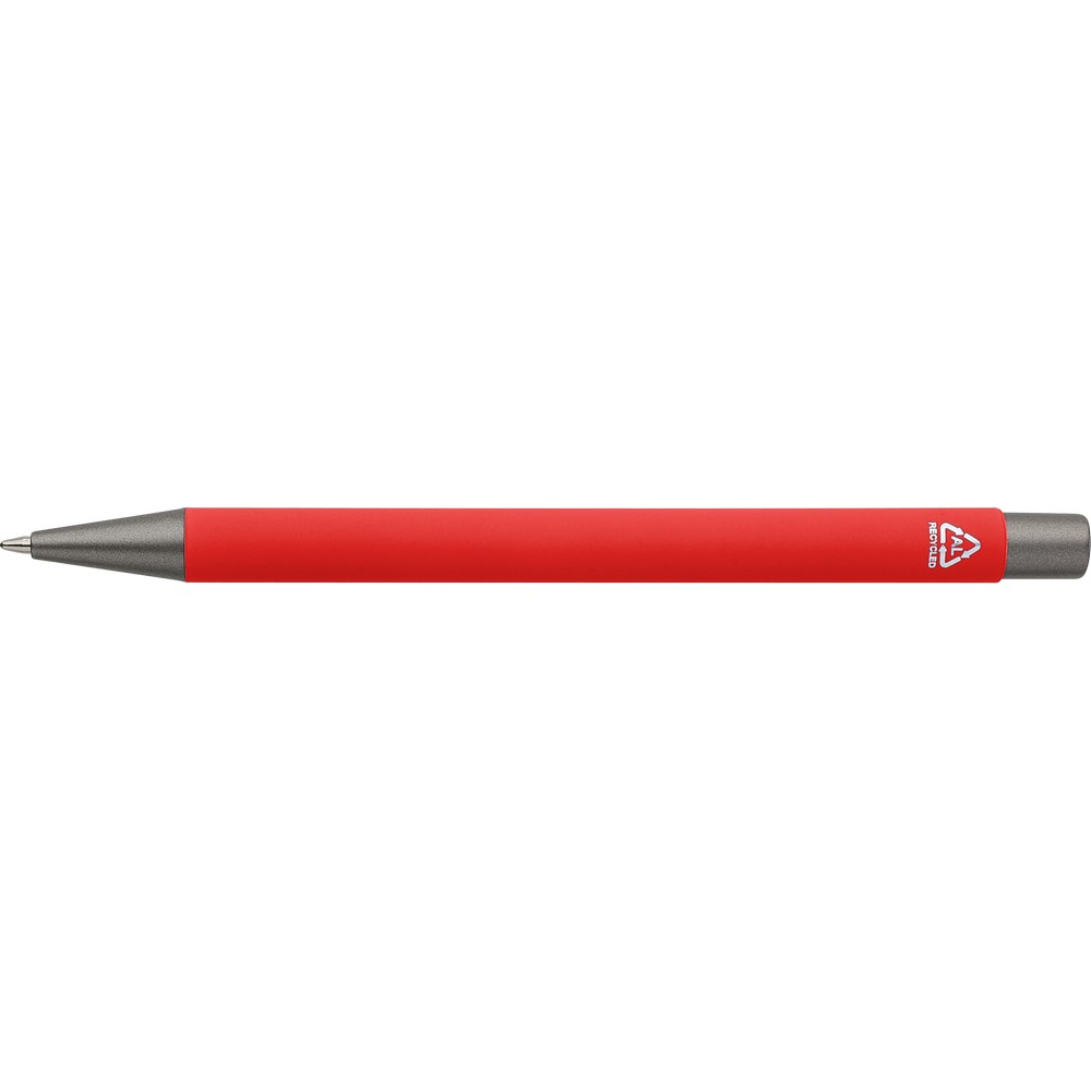 Długopis aluminiowy Mirror z powłoką soft touch - Długopisy metalowe z nadrukiem logo | VEBI - zdjęcie 23