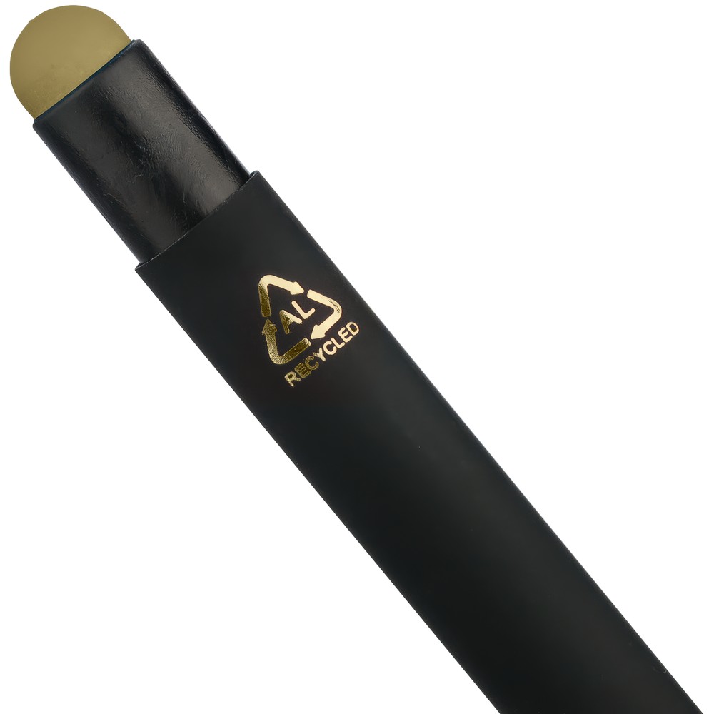 Aluminiowy długopis z końcówką stylus – czarny mat - Długopisy metalowe z nadrukiem logo | VEBI - zdjęcie 55