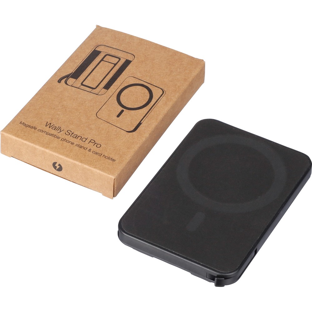 Etui na karty kredytowe BrandCharger Wally Stand Pro - Etui na karty i wizytówki z nadrukiem logo | VEBI - zdjęcie 3