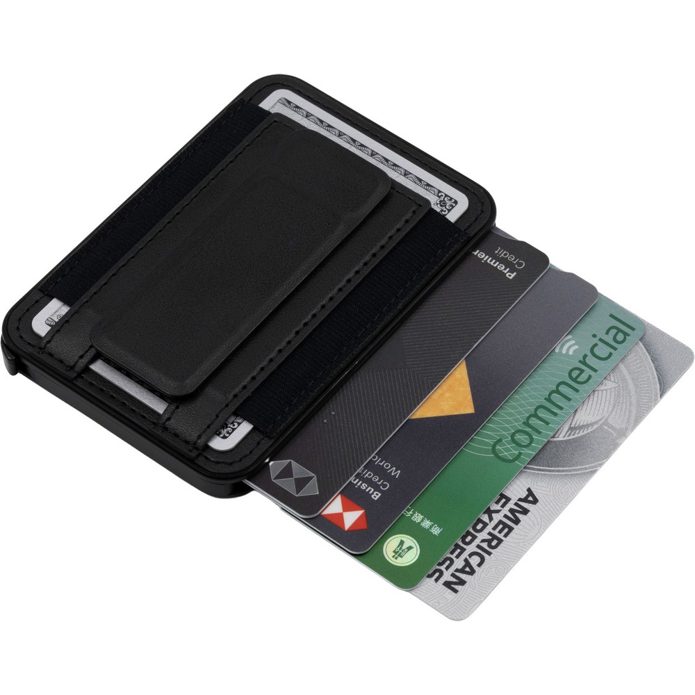 Etui na karty kredytowe BrandCharger Wally Stand Pro - Etui na karty i wizytówki z nadrukiem logo | VEBI - zdjęcie 4