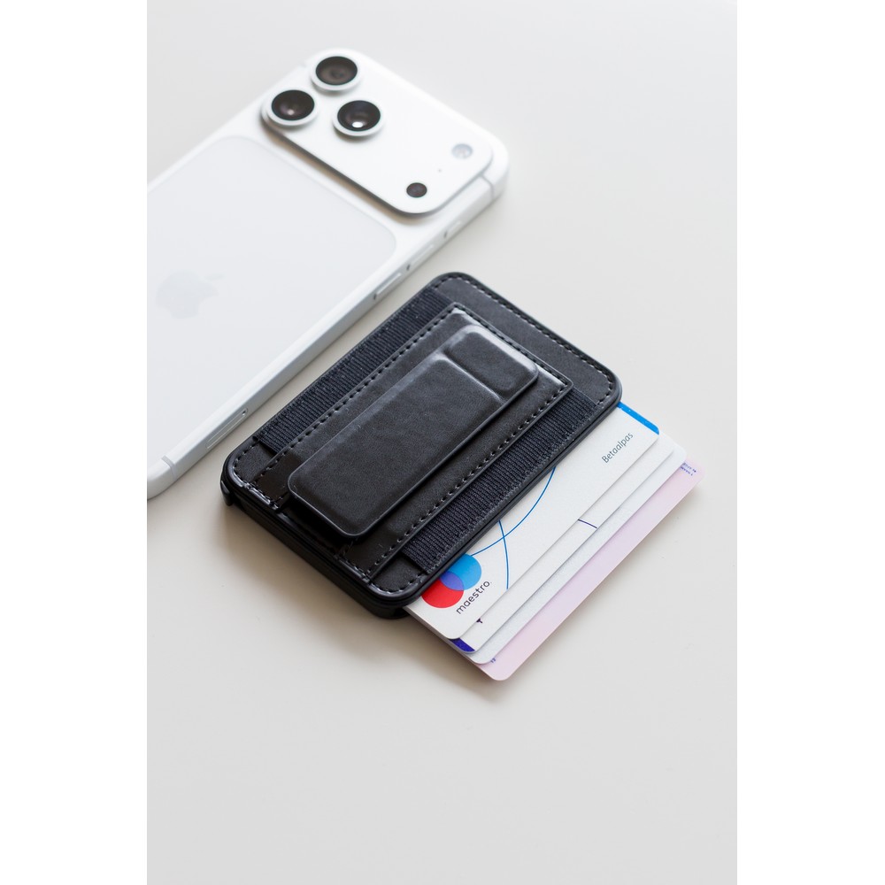 Etui na karty kredytowe BrandCharger Wally Stand Pro - Etui na karty i wizytówki z nadrukiem logo | VEBI - zdjęcie 13