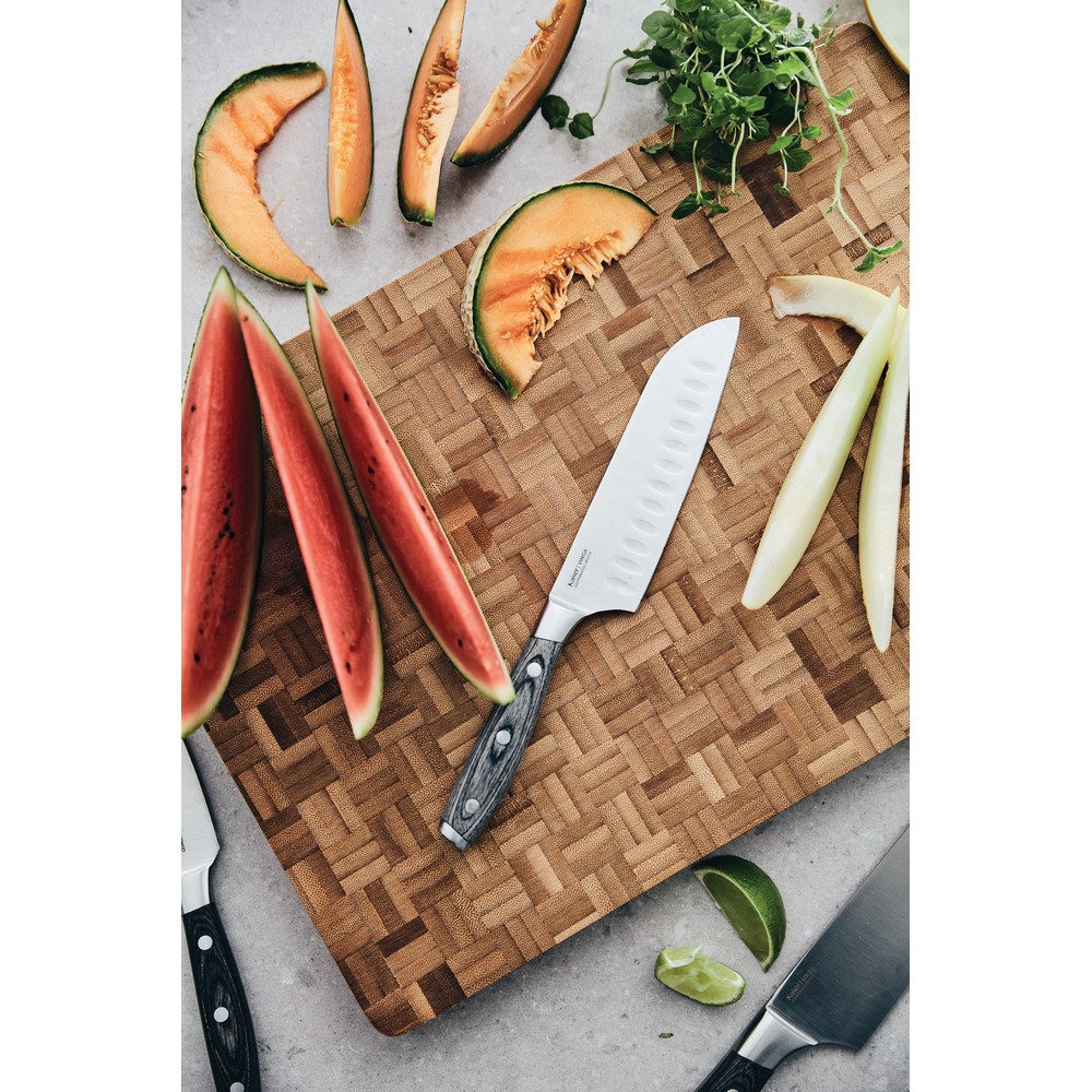 Nóż santoku VINGA Kaiser z drewnianą rękojeścią - 14 cm - zdjęcie 3
