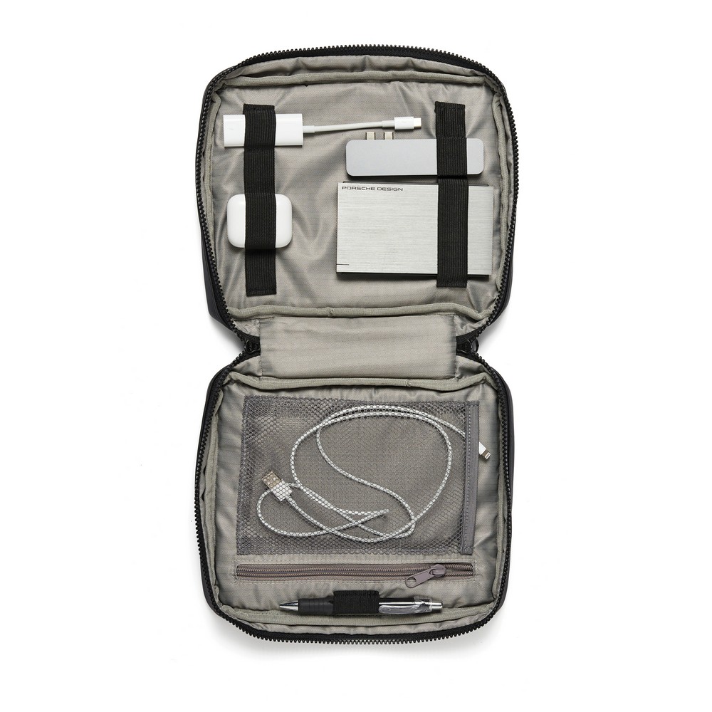 Organizer Baltimore - kompaktowy futerał na elektronikę z karabińczykiem - zdjęcie 3