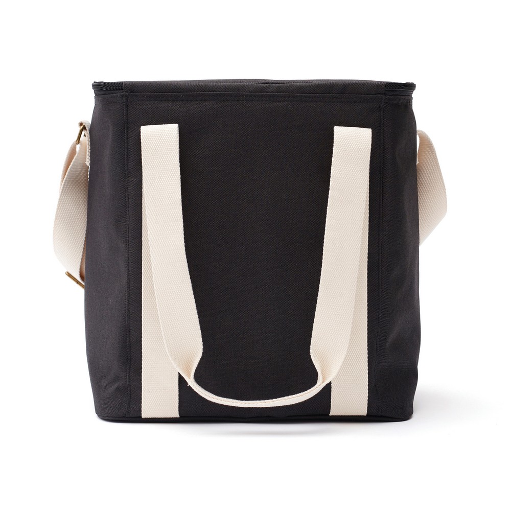 Duża torba termiczna z RPET - ekologiczna z logo firmy - zdjęcie 2